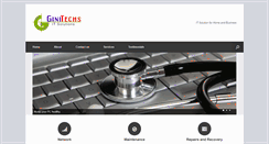 Desktop Screenshot of ginitechs.com